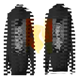 アメデオ モディリアーニのジャンヌ・ヘブターヌ 大きな帽子 スウェットシャツ - Kawaiitshirt