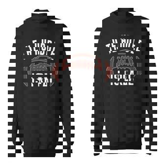 アメフトのアメフトグリッドアイアンチームファンアウトフィット スウェットシャツ - Kawaiitshirt