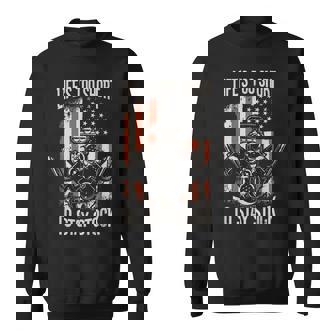 アメリカン マッスル カー メカニクス ドラッグ レーシング ホットロッド スウェットシャツ - Kawaiitshirt