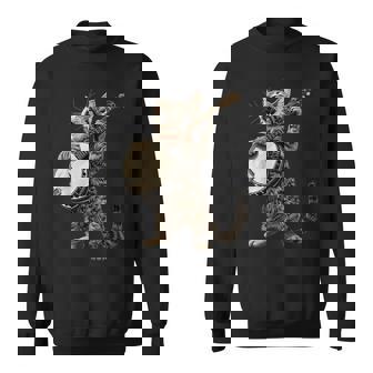 アメリカンショートヘアキャット ブルーグラス バンジョープレイヤー スウェットシャツ - Kawaiitshirt