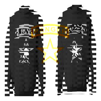 アメリカ合衆国陸軍レンジャータブとスターミリタリー。 スウェットシャツ - Kawaiitshirt