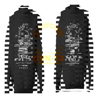 アメリカ海軍航空母艦 Cvn-72 エイブラハム・リンカーン Uss Abraham Lincoln スウェットシャツ - Kawaiitshirt