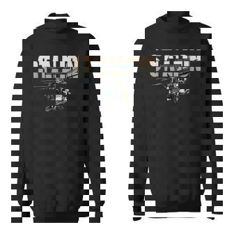 アメリカ軍 ウォーバード ヘリコプター スーパースタリオン スウェットシャツ - Kawaiitshirt