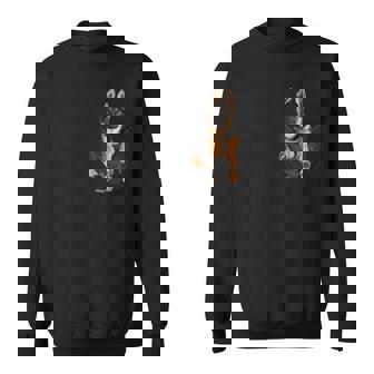 アルザス愛好家のためのポケットに入った面白いジャーマンシェパード スウェットシャツ - Kawaiitshirt