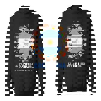 アルゼンチン国旗 ヒスパニック文化遺産月間 アルゼンチン キッズ スウェットシャツ - Kawaiitshirt