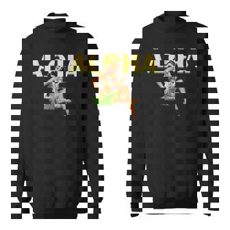 アロハ ハワイアン レトロ ヴィンテージ ピンナップガール ハワイ スウェットシャツ - Kawaiitshirt