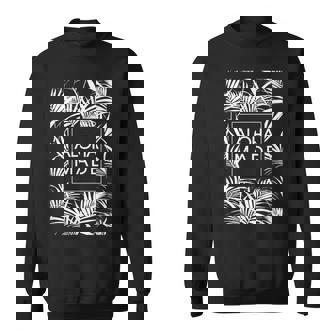 アロハ メイド トロピカル ヤシの木 ハワイ スウェットシャツ - Kawaiitshirt