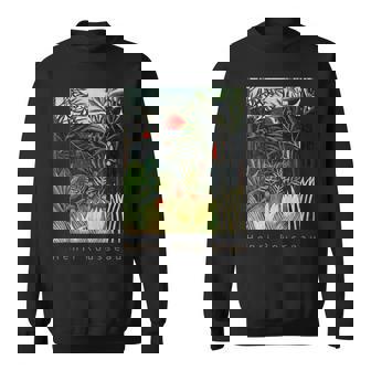 アンリ・ルソー 森の中の猿とオウム スウェットシャツ - Kawaiitshirt