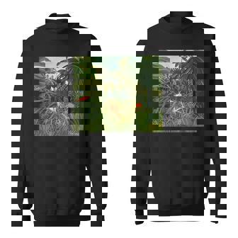 アンリ・ルソー作 ジャガー 馬を攻める1910 スウェットシャツ - Kawaiitshirt