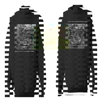 アンリ・ルソー作 空腹のライオンとアンテロープ 1905 スウェットシャツ - Kawaiitshirt