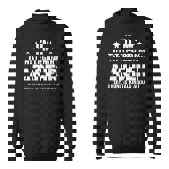 アーチャー 個人名 I'm That Legendary Archer スウェットシャツ - Kawaiitshirt