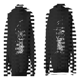 アーチャー 弓道 日本の武道 スウェットシャツ - Kawaiitshirt