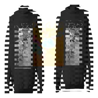 アーティストとバレリーナのためのエドガー・ドガのダンスレッスン スウェットシャツ - Kawaiitshirt