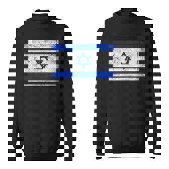 イスラエル国旗グラフィック メンズ レディース キッズ スウェットシャツ - Kawaiitshirt