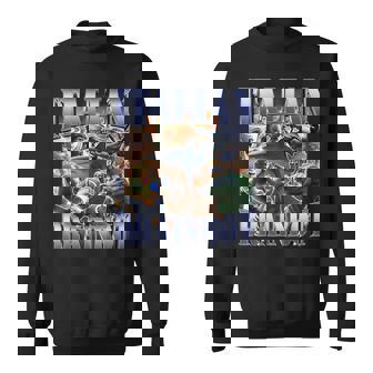 イタリア Brainrot 面白い トラララ クロコディロ ミーム ジョーク ブーツレッグ スウェットシャツ - Kawaiitshirt