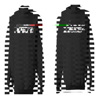 イタリア、フィレンツェのお土産、トリコロールとイタリアの国旗。 スウェットシャツ - Kawaiitshirt