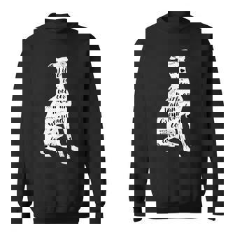 イタリアングレイハウンドシャツデザイン イタリアングレイハウンド犬愛好家 スウェットシャツ - Kawaiitshirt