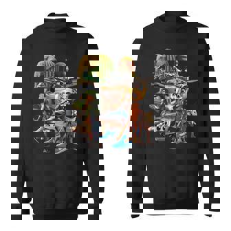 イタリアンブレインロット全キャラクター スウェットシャツ - Kawaiitshirt