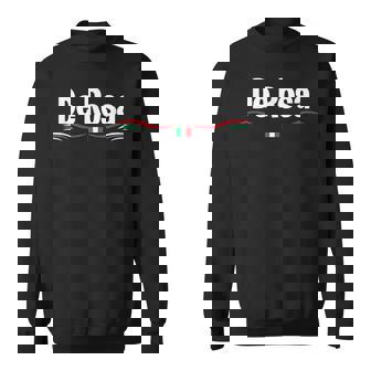 イタリア国旗 イタリアの出生名 De Rosa スウェットシャツ - Kawaiitshirt