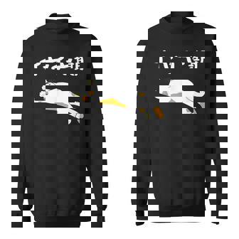 イヤイヤ期 猫 猫好き 面白い 息子 娘 家族 文字入り おもしろ 面白い 服 おもしろグッズ 文字 ネタ キッズ スウェットシャツ - Kawaiitshirt