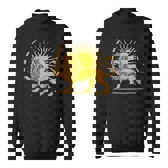 イラン国旗 ライオン サン ペルシャプライド イランtシャツ 長袖tシャツ スウェットシャツ - Kawaiitshirt