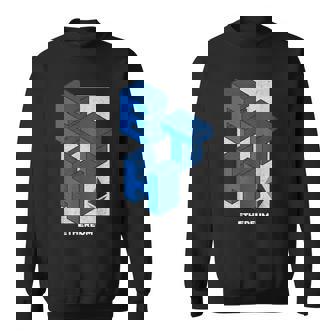 イーサリアム クリプトアイソメトリックテキスト Eth 暗号通貨シャツ スウェットシャツ - Kawaiitshirt