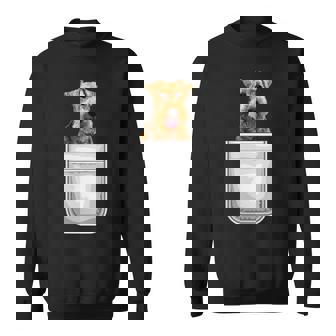 ウェルシュテリア パピー ドッグ ポケット入り スウェットシャツ - Kawaiitshirt