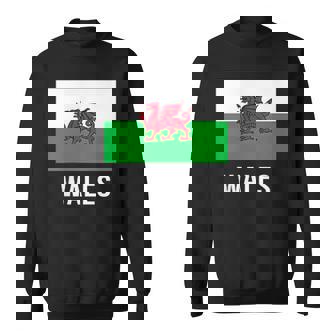 ウェールズのウェールズの旗 スウェットシャツ - Kawaiitshirt