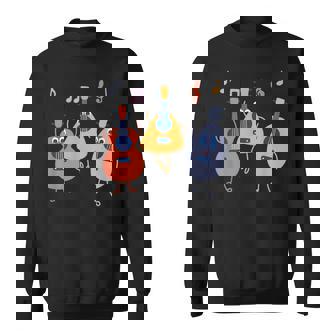 ウクレレダンスwithウクレレミュージシャン軍団 スウェットシャツ - Kawaiitshirt