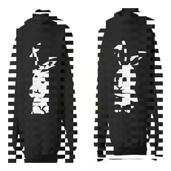 ウサギの穴から出てトラブルに巻き込まれる スウェットシャツ - Kawaiitshirt