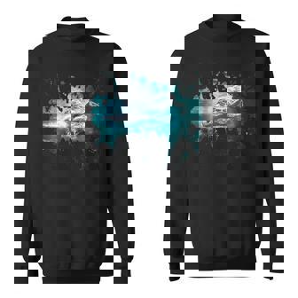 メンズ ウミガメ 風景 亀 スウェットシャツ - Kawaiitshirt