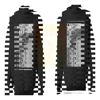 エゴン・シーレ作「トリエステの港」1907 スウェットシャツ - Kawaiitshirt