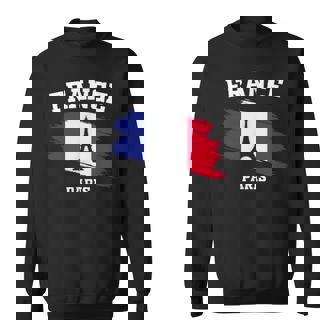 エッフェル塔 パリ フランス フランス 国旗 バケーション パリ スウェットシャツ - Kawaiitshirt