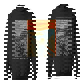 エドヴァルド表現主義の叫びムンクアート スウェットシャツ - Kawaiitshirt