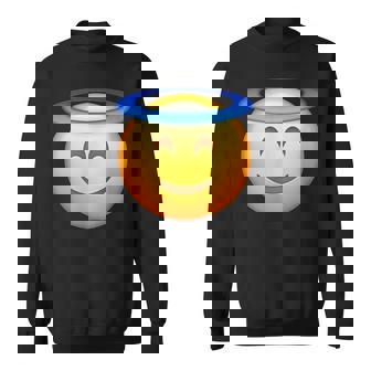 エンジェルスマイリー絵文字 スウェットシャツ - Kawaiitshirt