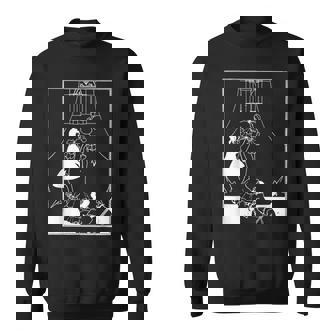 オーブリー・ビアズリーによるマリオネット3世のバレエ1894 スウェットシャツ - Kawaiitshirt