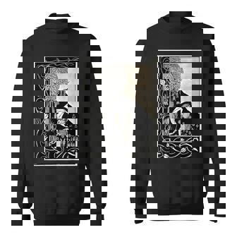 オーブリー・ビアズリー作「女に似た悪魔」1893 スウェットシャツ - Kawaiitshirt