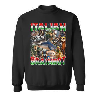 オールイタリアンブレインローミーム-イタリアンブレインロット スウェットシャツ - Kawaiitshirt