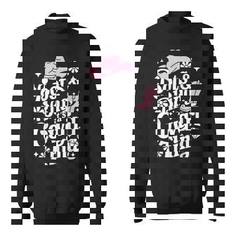 カウガールブーツ、キラキラ、カントリーミュージックギフト スウェットシャツ - Kawaiitshirt