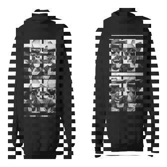 カウボーイ ゴリラ サングラス付き 動物 写真 ブース ウエスタン スウェットシャツ - Kawaiitshirt