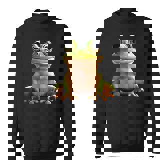 カエル アマガエル 赤ちゃんカエル かわいいカエル スウェットシャツ - Kawaiitshirt