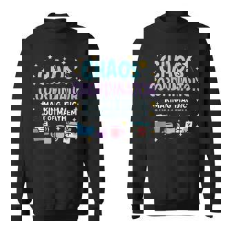 カオスコーディネーター 魔法のように混乱を整える人へ スウェットシャツ - Kawaiitshirt