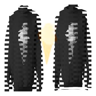 カピバラ アイスクリーム コーン おもしろ かわいい スウェットシャツ - Kawaiitshirt