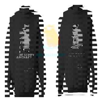 カピバラ・サングラス スウェットシャツ - Kawaiitshirt