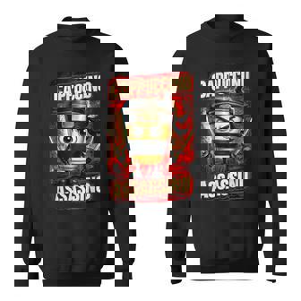 カプチーノ アサシーノ イタリアン ブレイン ミーム 日本語 忍者 スウェットシャツ - Kawaiitshirt