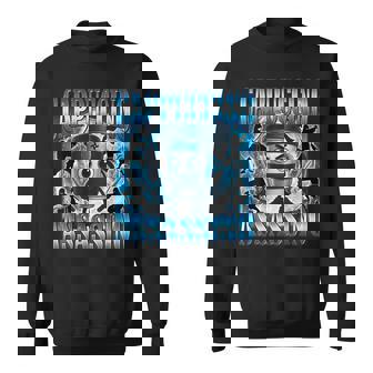 カプチーノ アサシーノ ファニー ミーム コーヒー イタリアン ブレイン スウェットシャツ - Kawaiitshirt