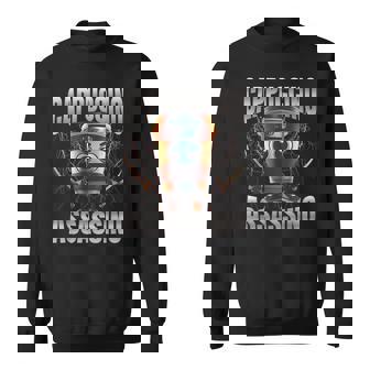 カプチーノ アサシーノ ブレイン イタリアン ブレイン ブートレッグ ミーム スウェットシャツ - Kawaiitshirt