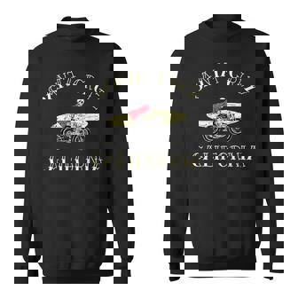 カリフォルニア州サンタクルーズトラベリングサーファー スウェットシャツ - Kawaiitshirt