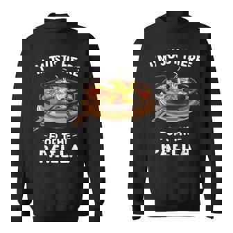 カワイイ キュート パエリア I'm Just Here For The Paella スウェットシャツ - Kawaiitshirt