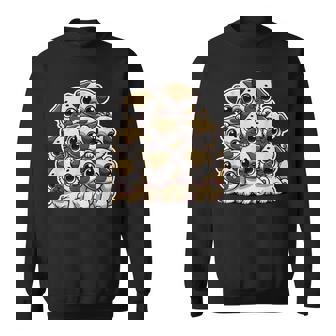 カワイイアニメ パグ 犬 キッズ ガールズ スウェットシャツ - Kawaiitshirt